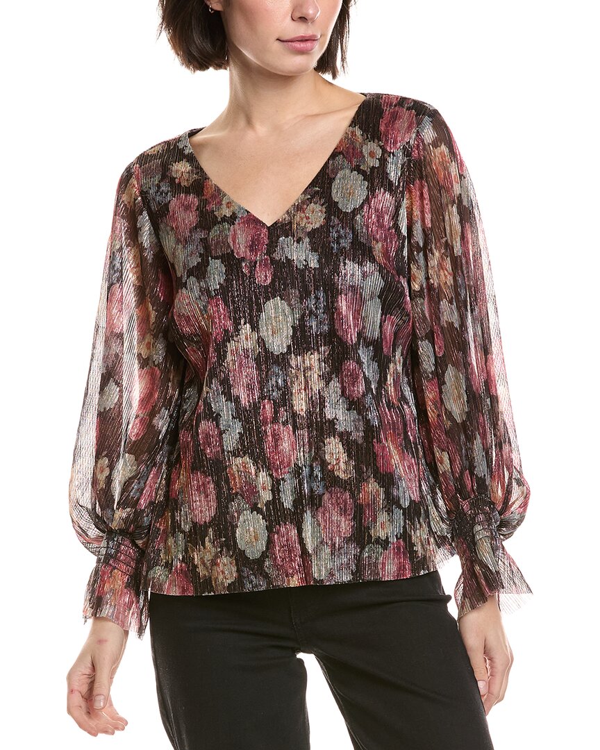 Blusa con cuello en V