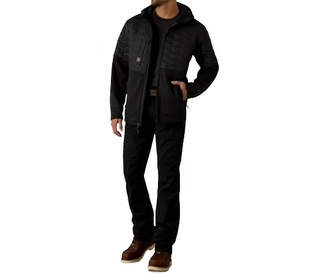Chaqueta de hombre color negro