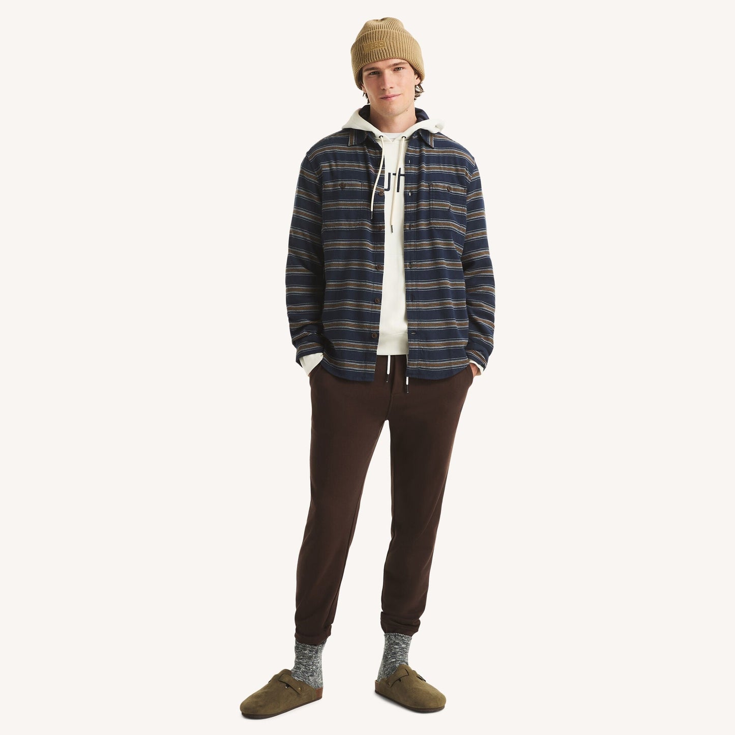 Camisa de hombre a cuadros