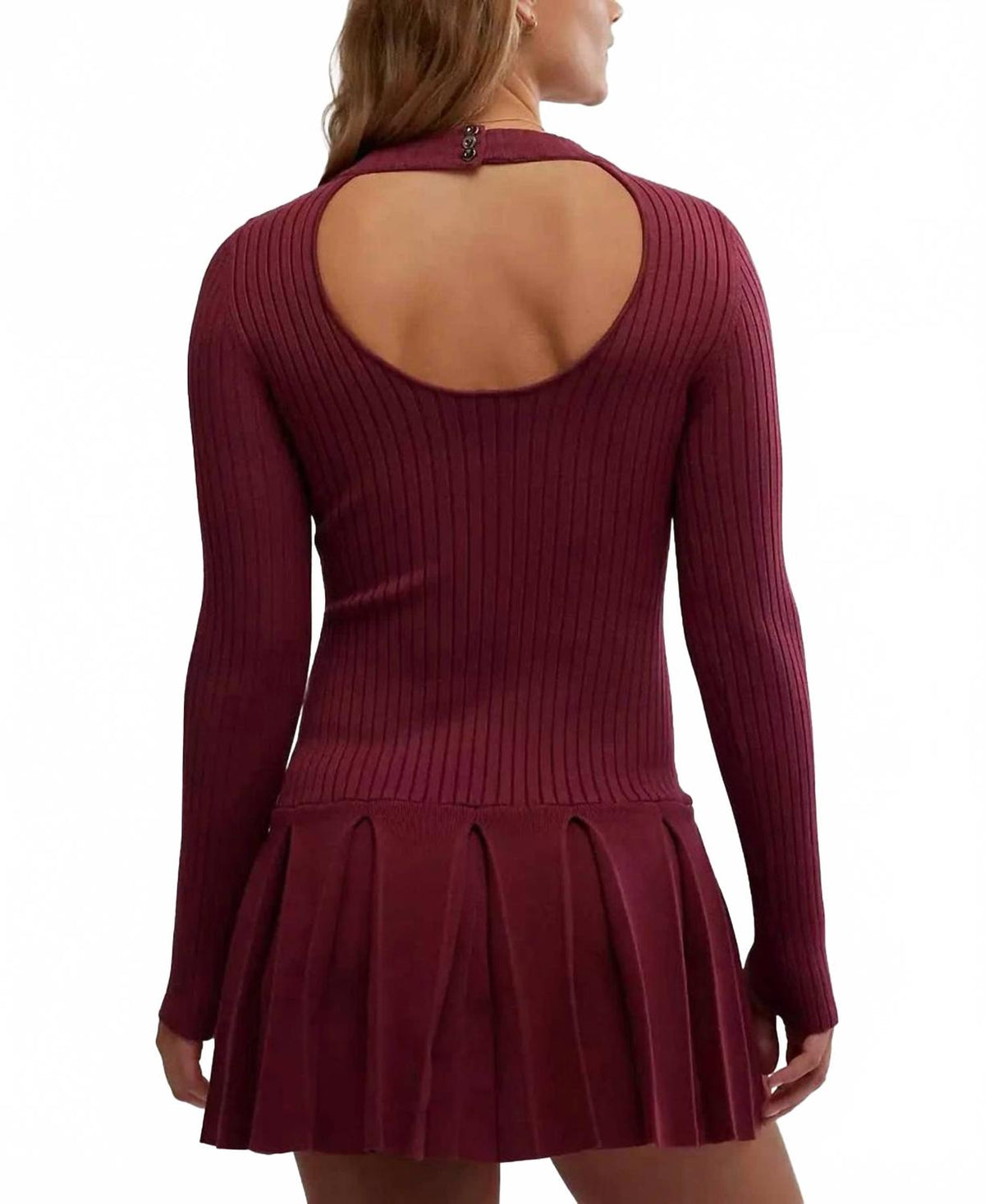 Vestido corto color rojo