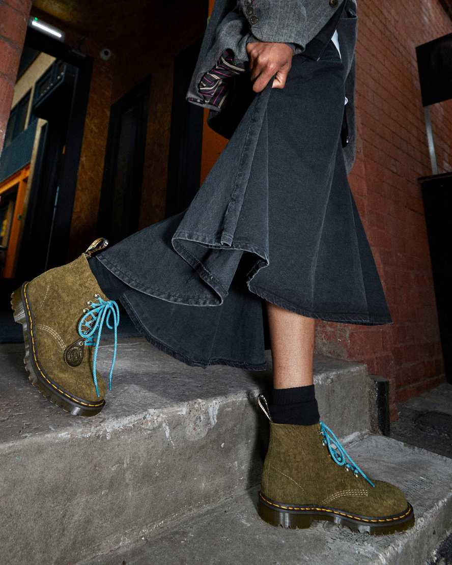 Botines de gamuza