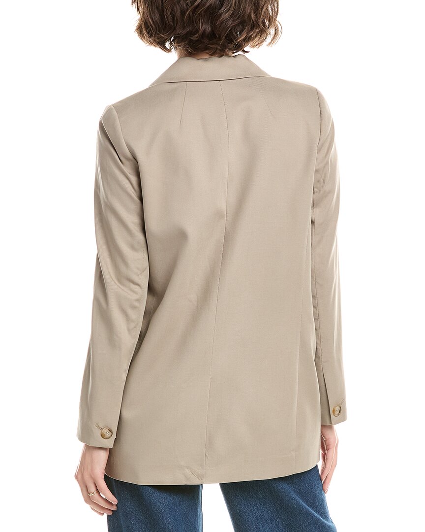 Blazer de mezcla de lino