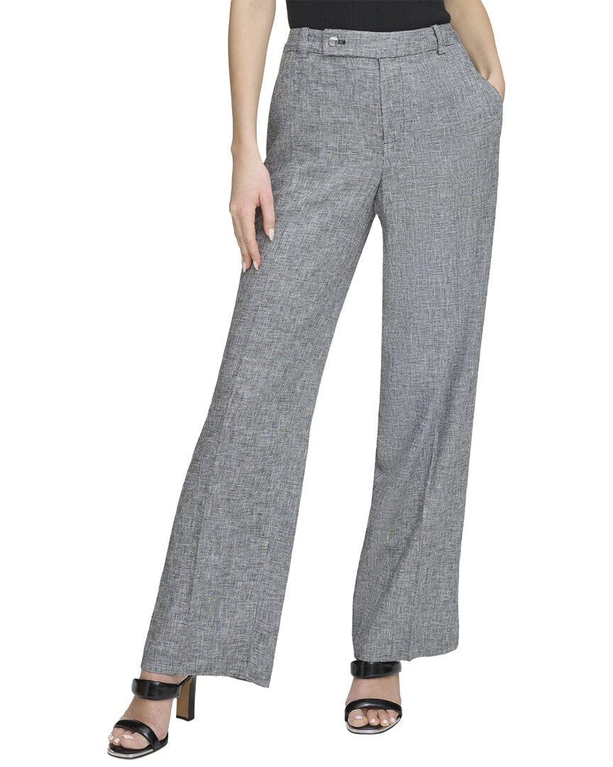 Pantalón de mezcla de lino