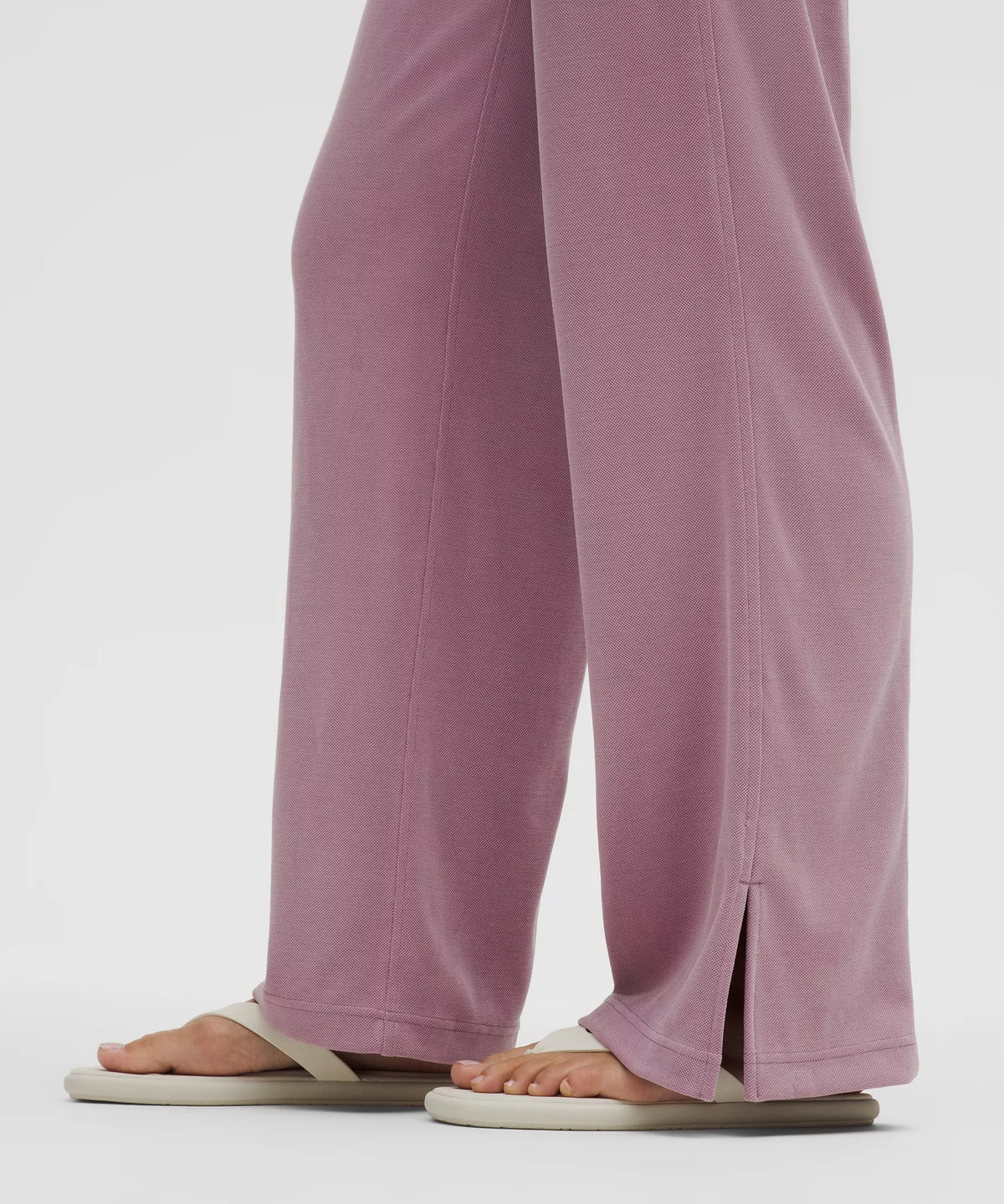 Pantalón de pierna ancha de tiro alto