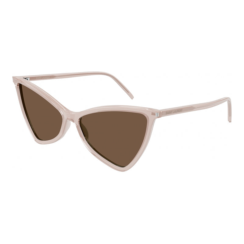 Gafas color café y nude