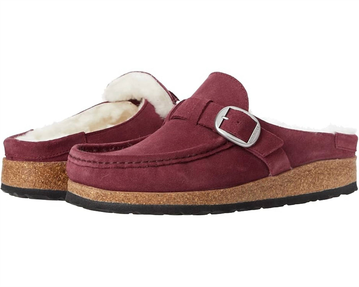 Zapatos destalonados de mujer de gamuza sin cordones