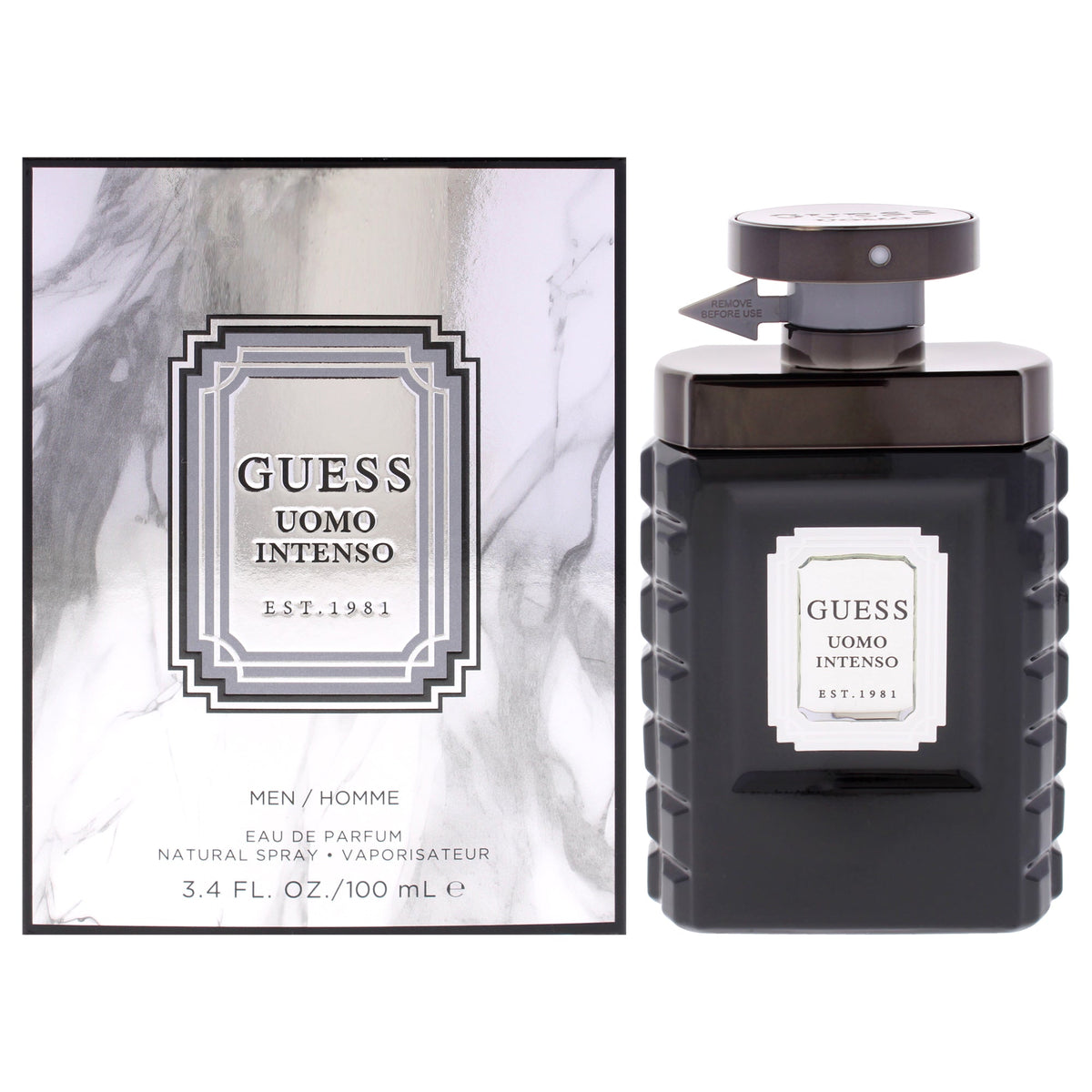 Perfume de hombre eau de parfum 3,4 oz