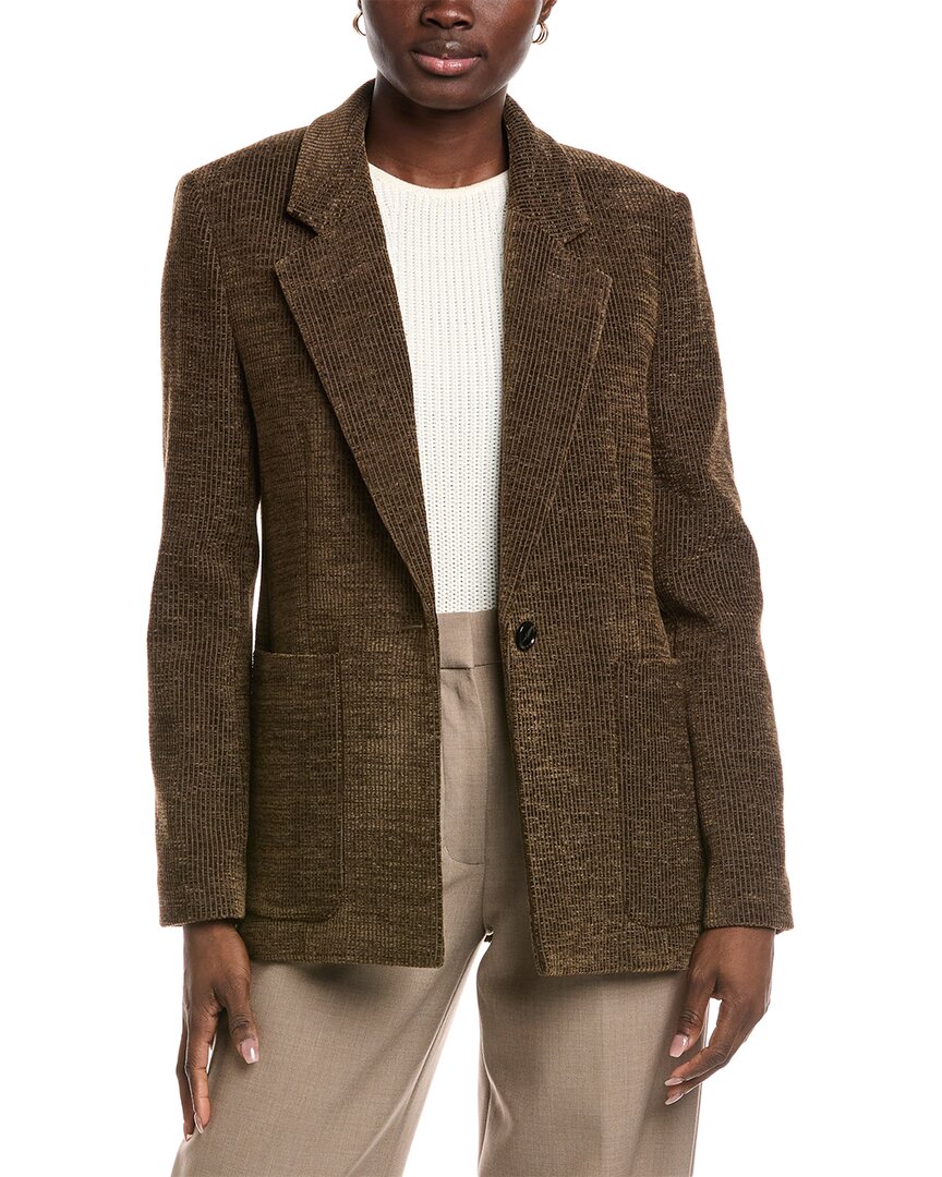 Blazer de mezcla de lana