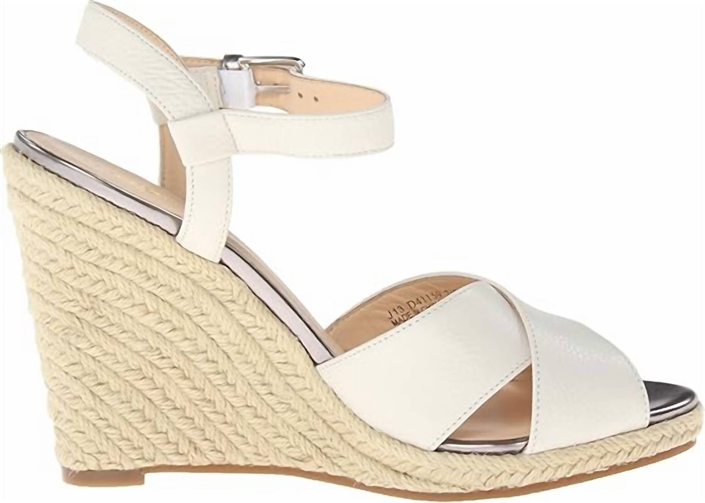 Sandalias de mujer color marfil