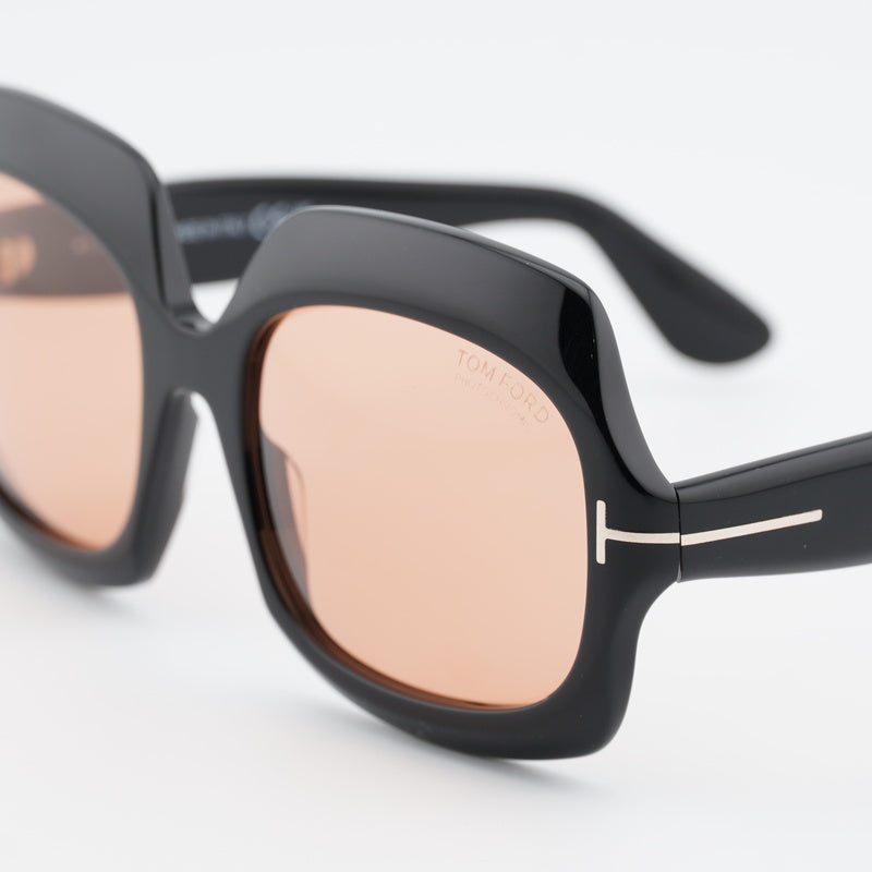 Gafas color negro y café