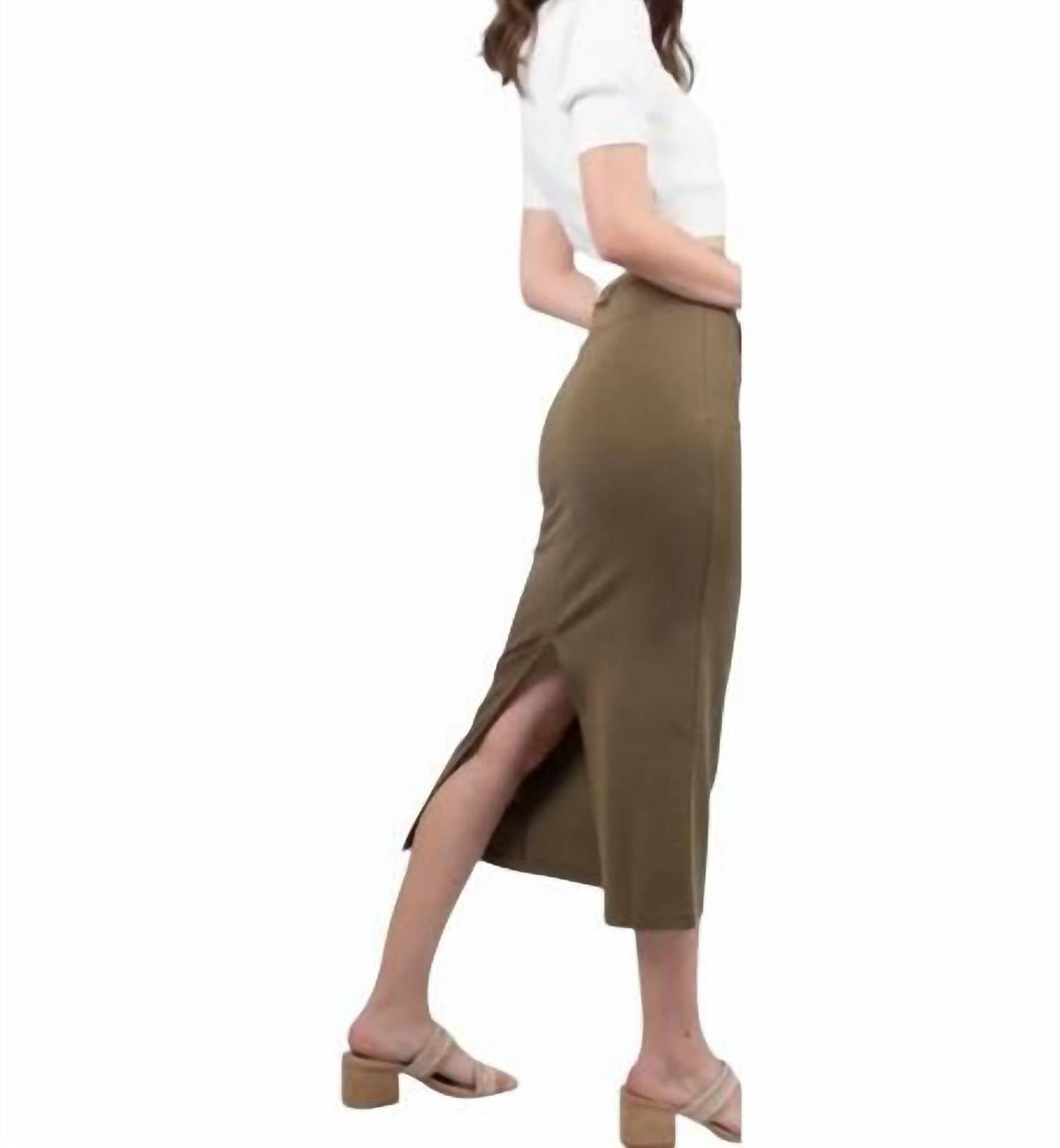 Falda midi