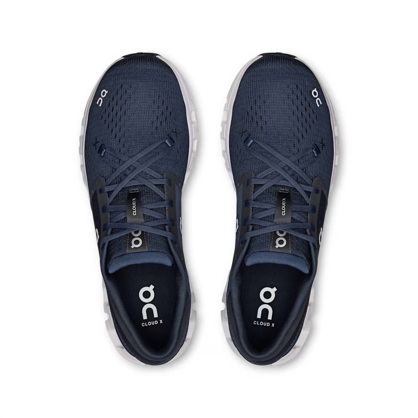 Tenis para correr de hombre color marfil