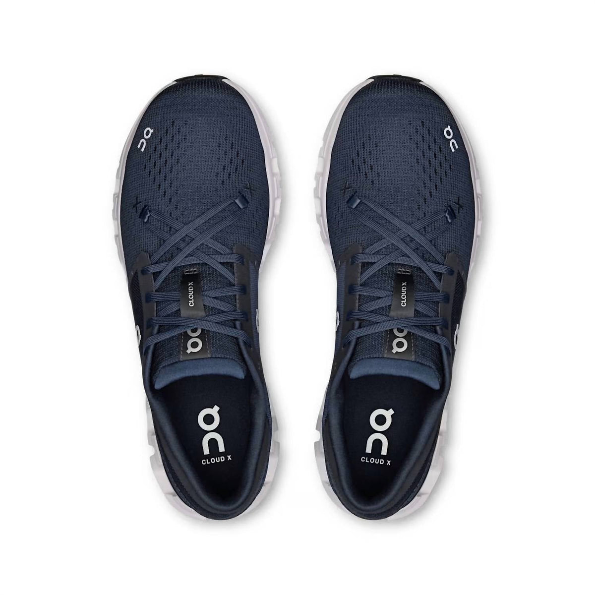 Tenis para correr de hombre color marfil
