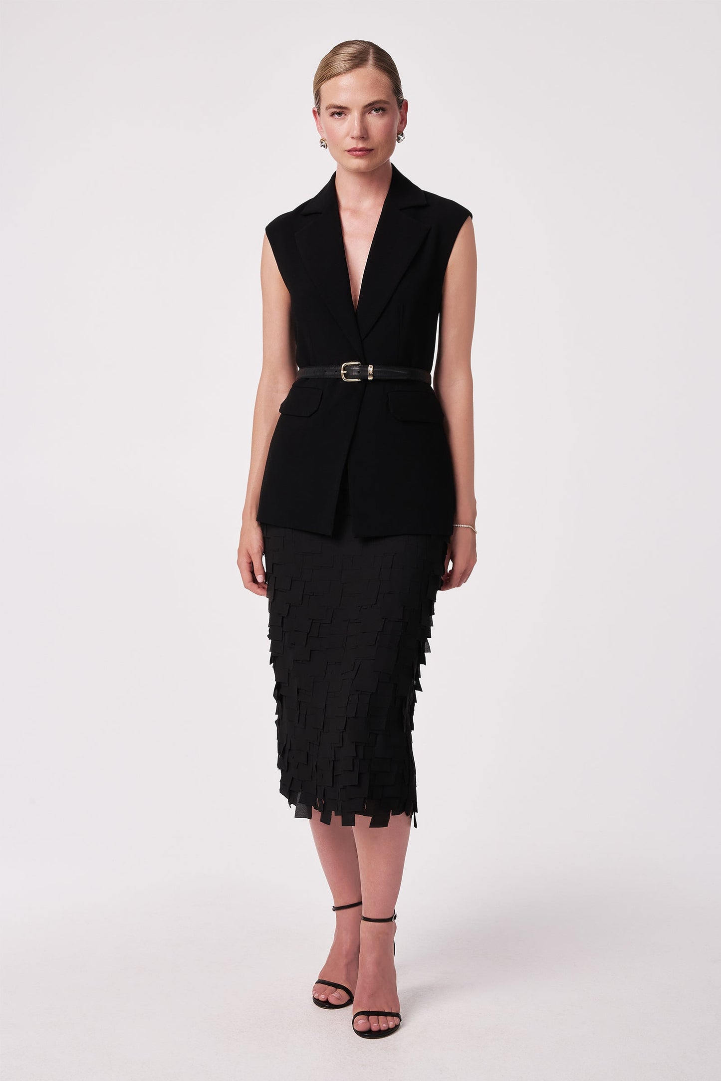 Falda midi