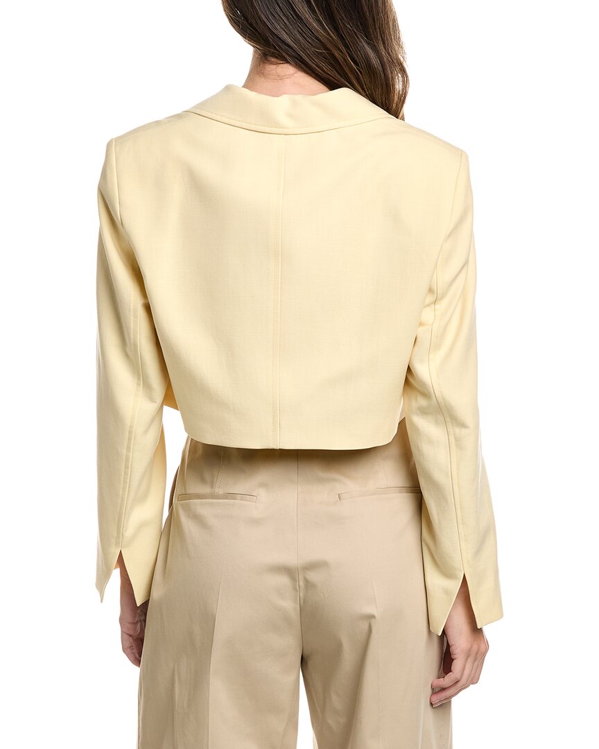 Chaqueta de mezcla de lino