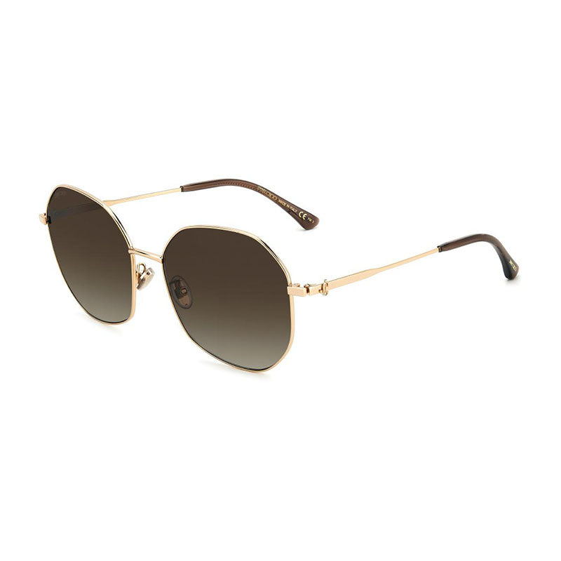 Gafas color oro rosa y café