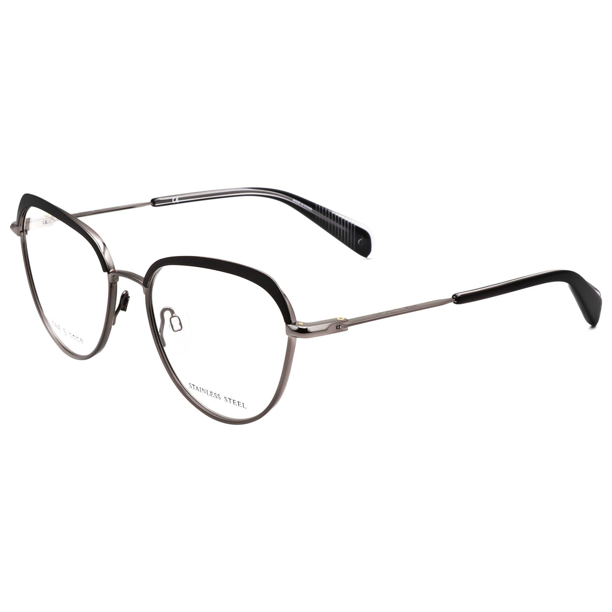 Montura para gafas de mujer 52 mm color negro