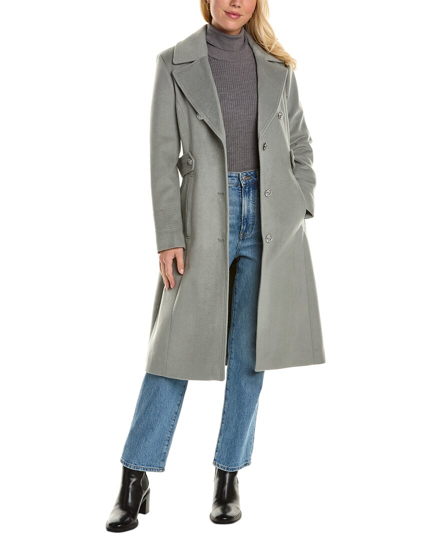 Chaqueta de mezcla de lana