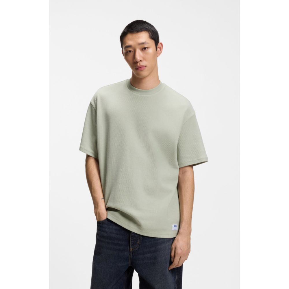 Camiseta de mezcla de algodón