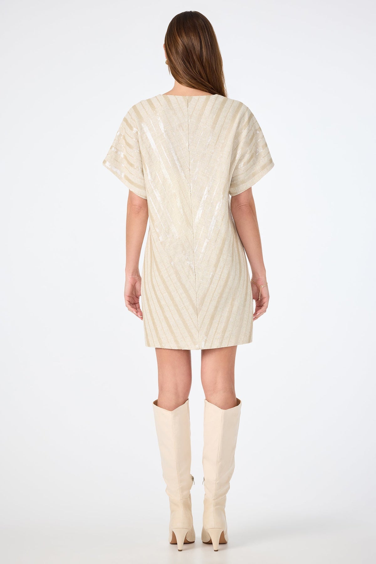 Vestido de manga corta