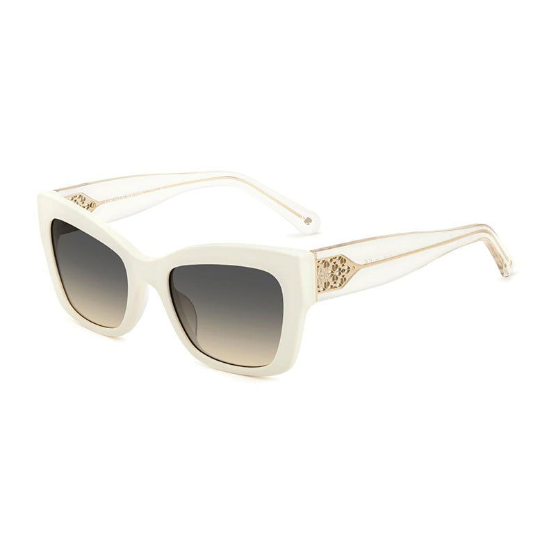 Gafas color blanco y café