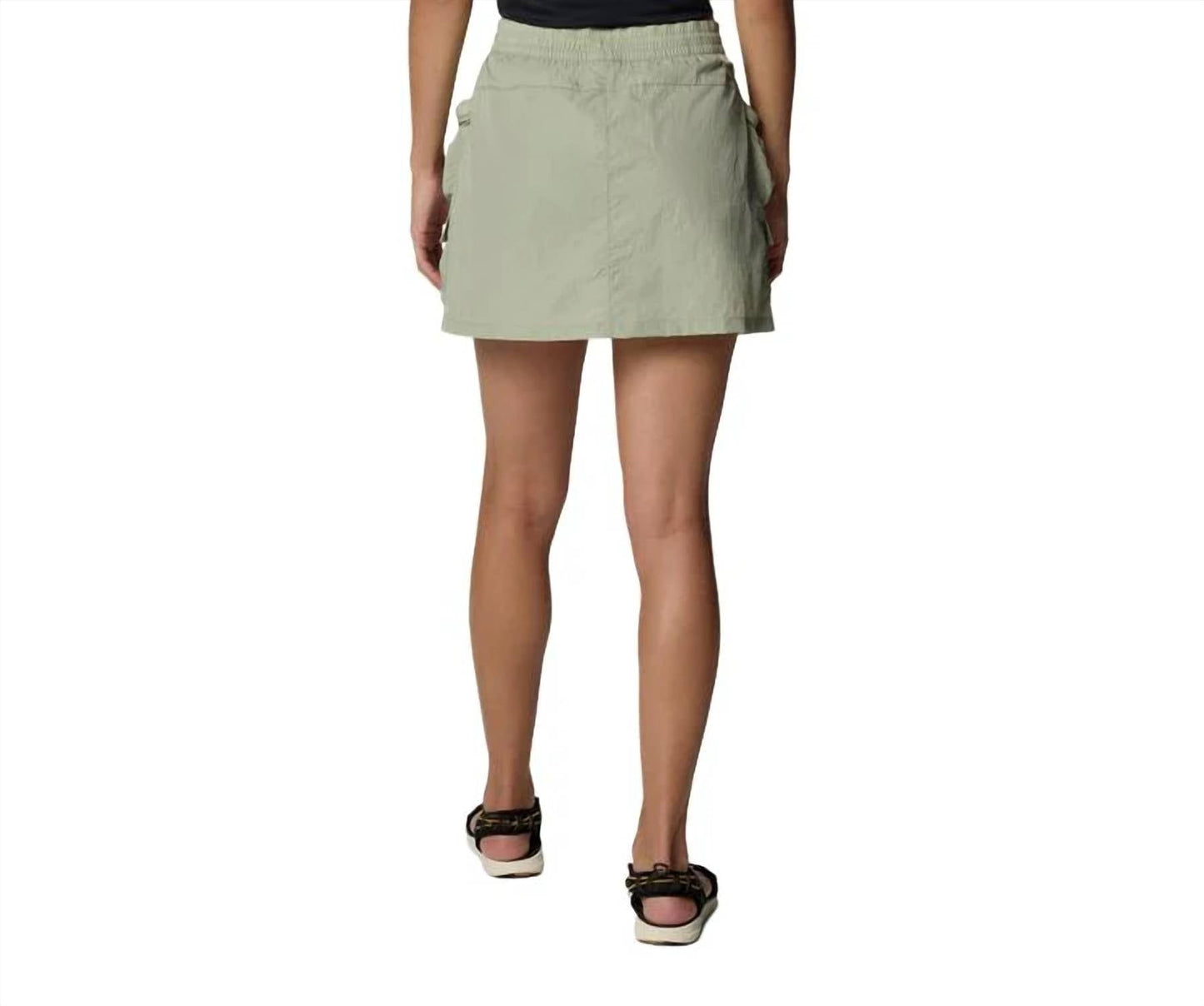 Falda pantalón color verde