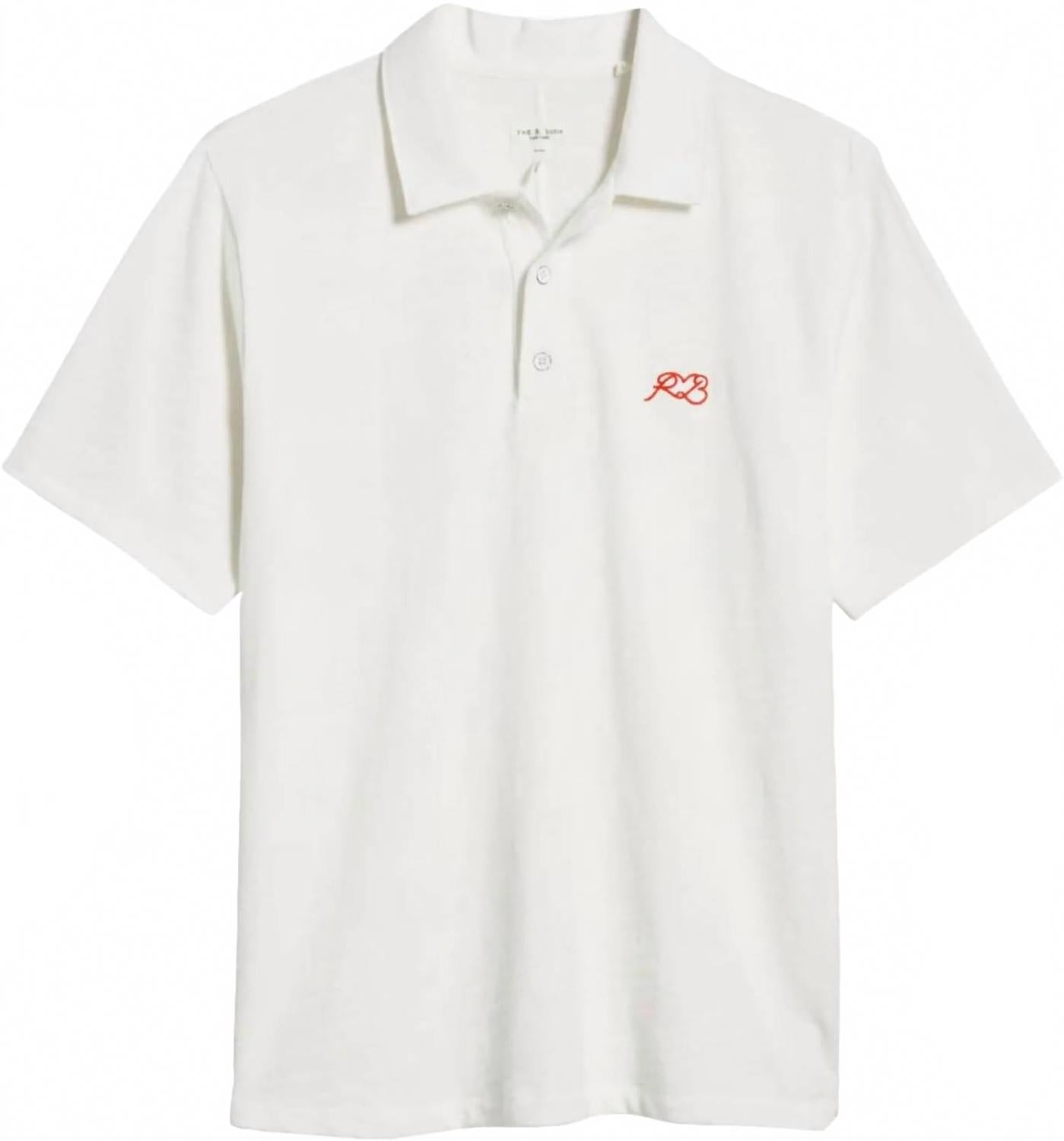 Polo color blanco