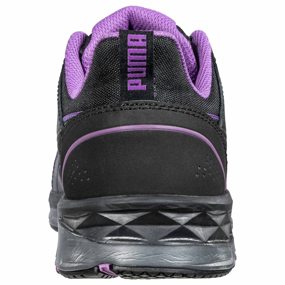 Zapatos de mujer color negro y violeta