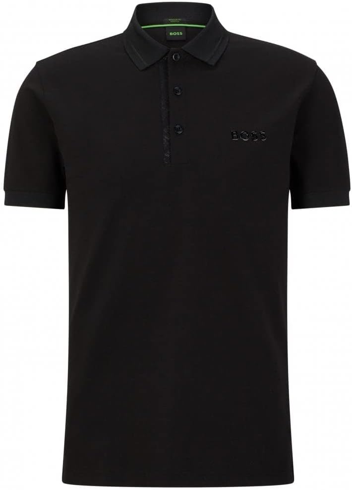 Polo de hombre color negro