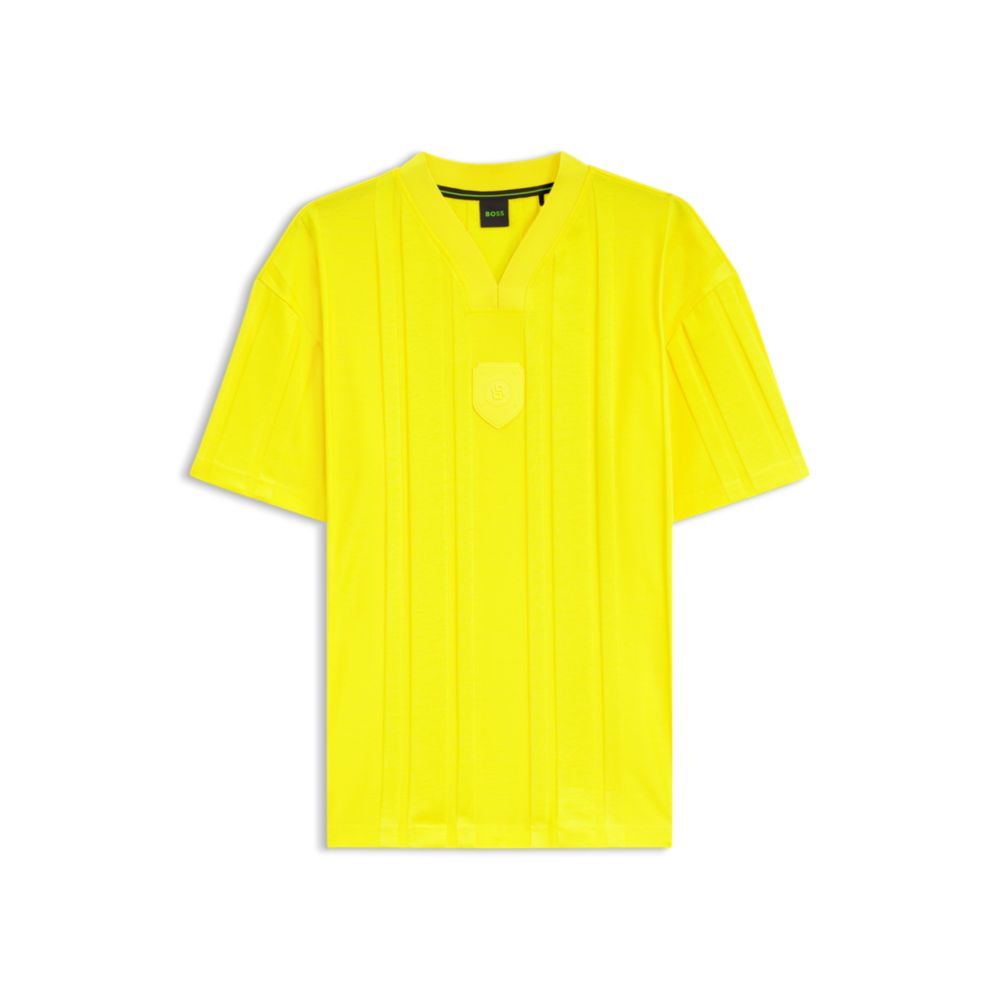 Camiseta de algodón a rayas