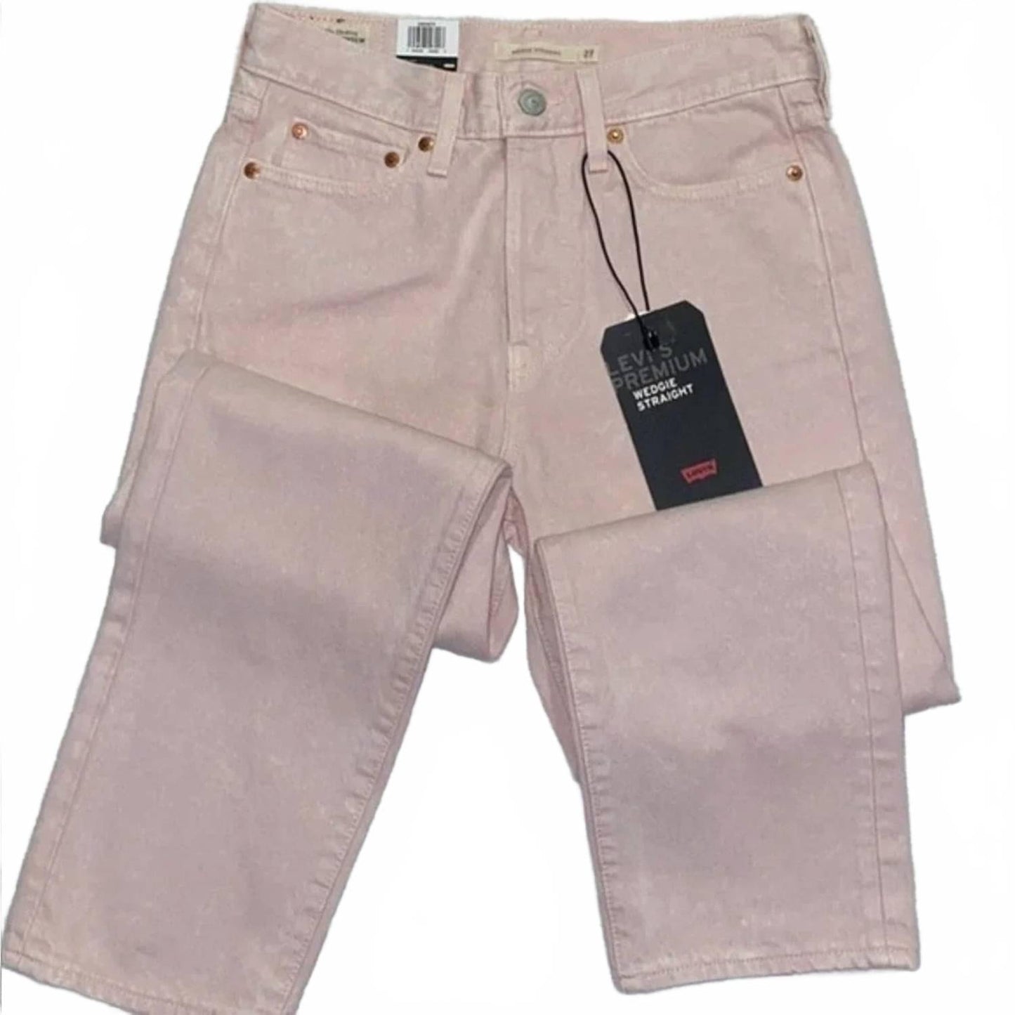 Jean color rosado