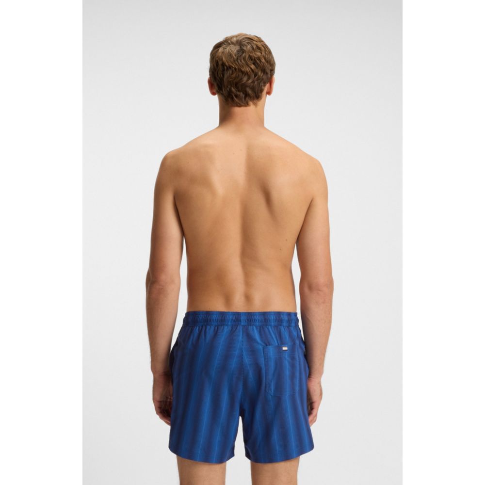Pantaloneta de baño a rayas