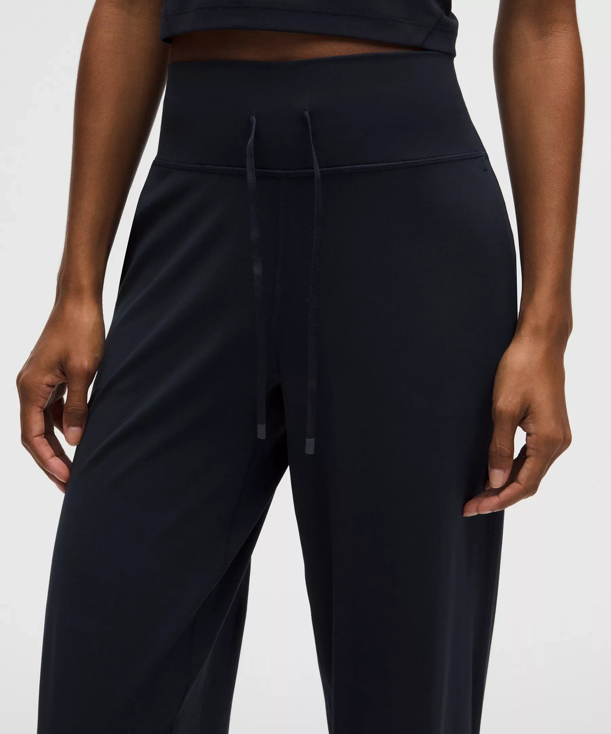 Pantalón de pierna ancha de tiro alto