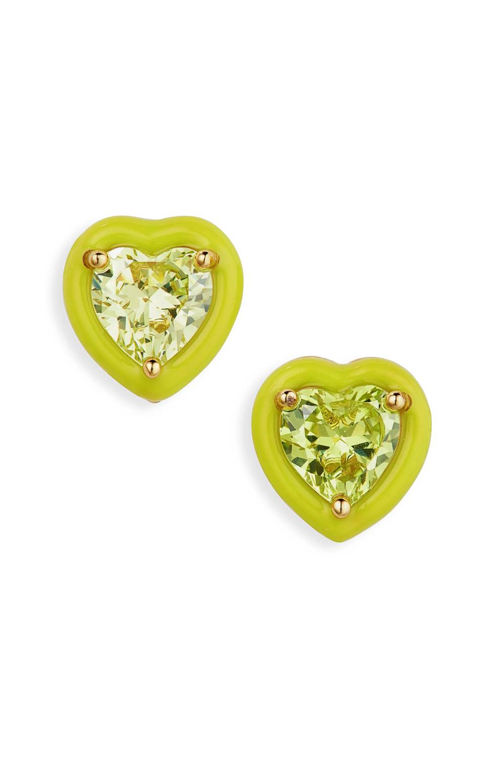 Aretes color verde