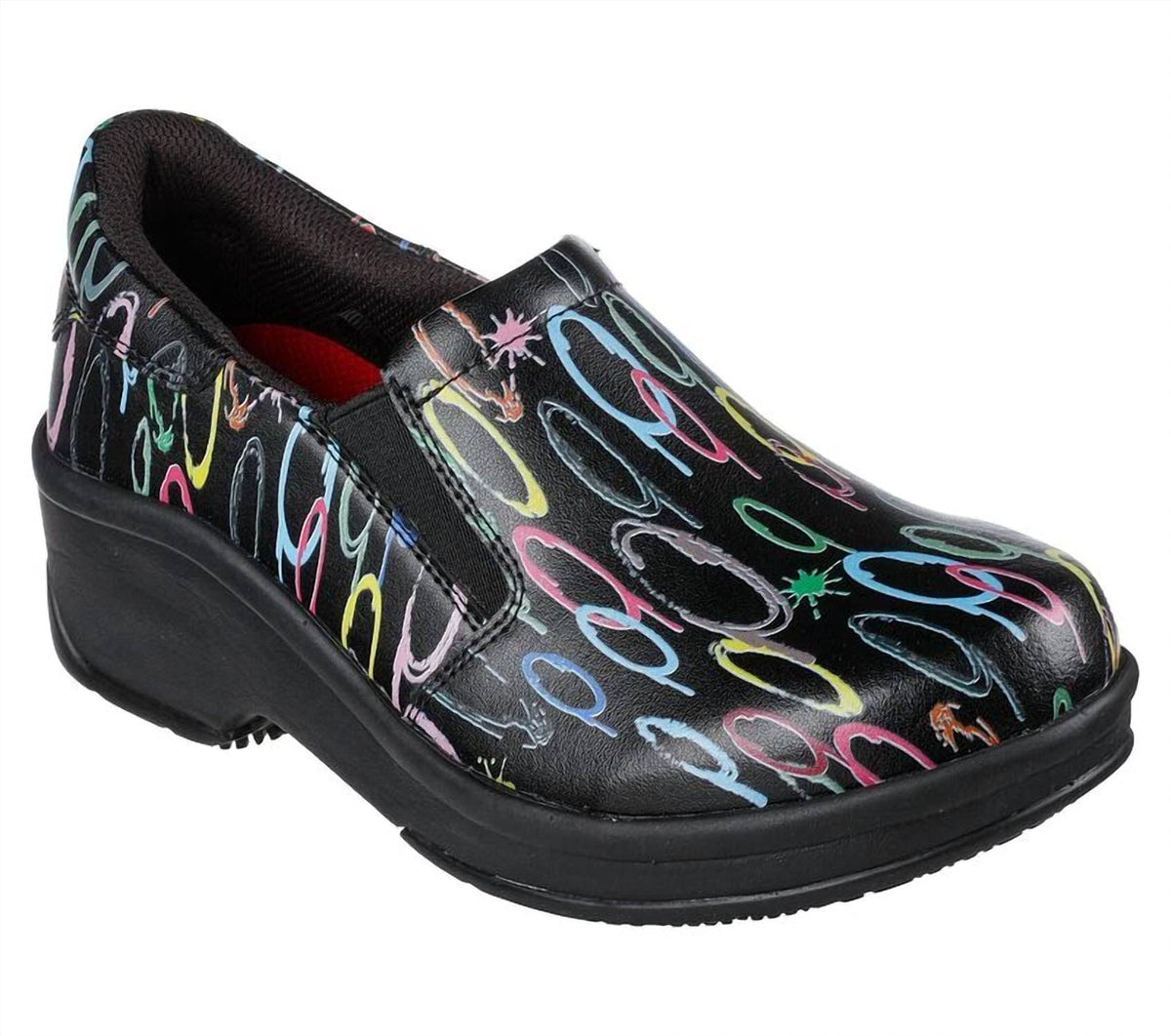 Zuecos de mujer color negro