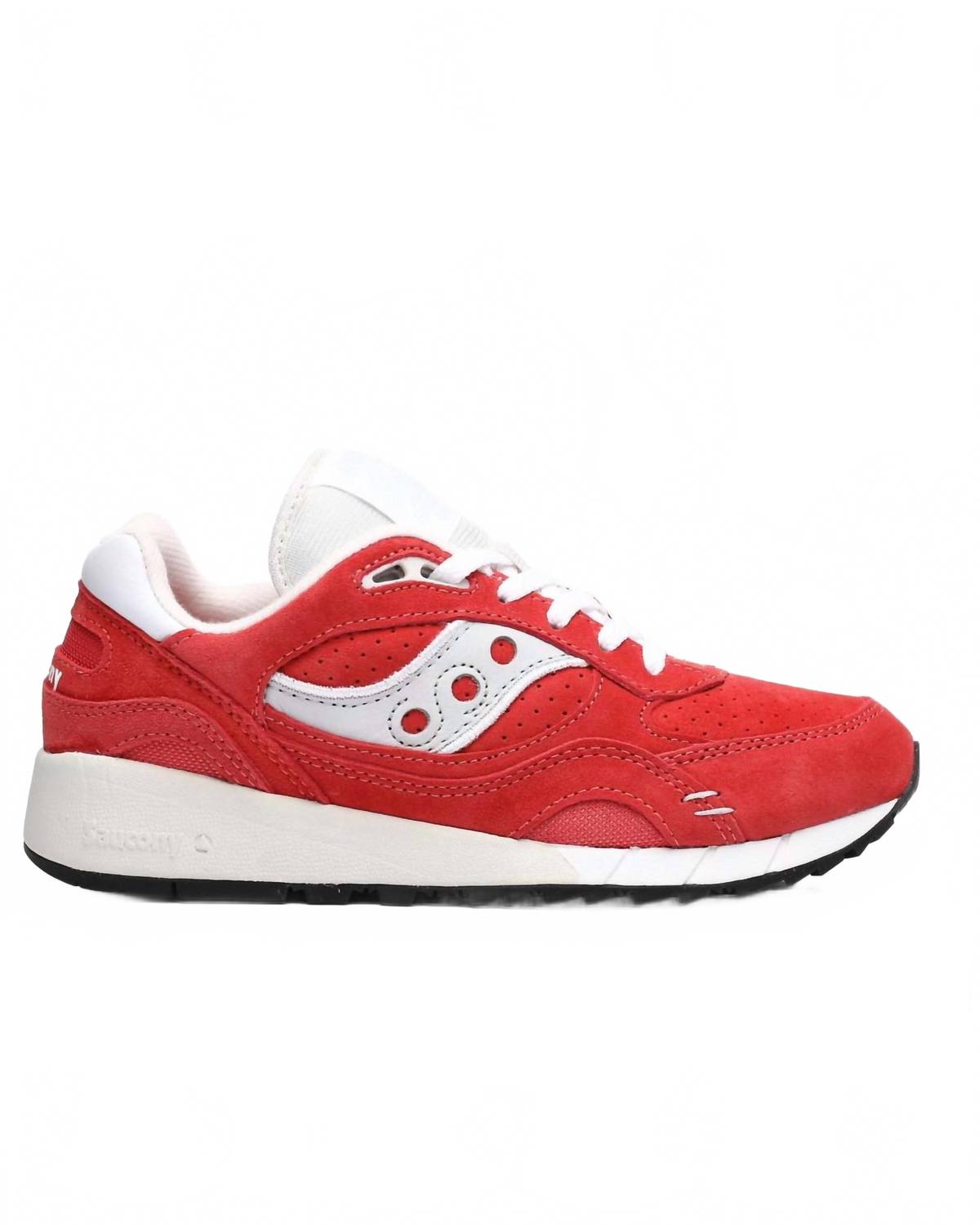 Tenis de hombre color rojo