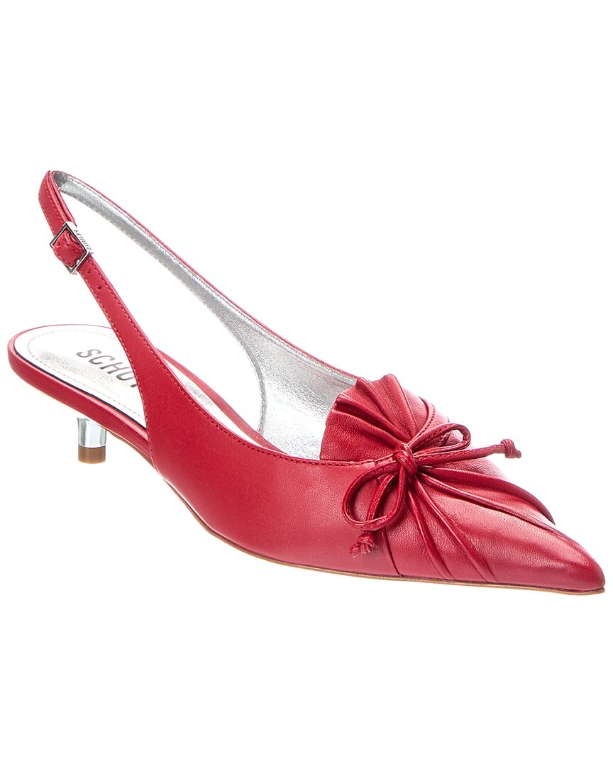 SCHUTZ Zane Tacón Stiletto de Cuero Medio