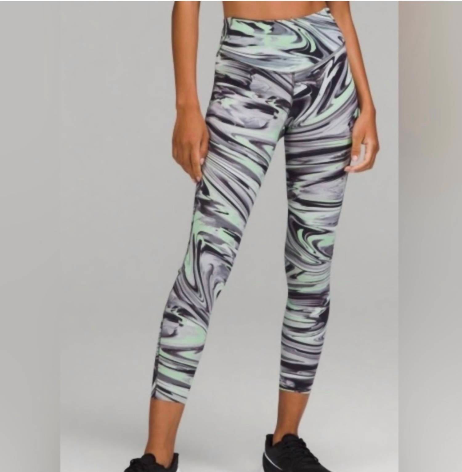Leggings de mujer color verde