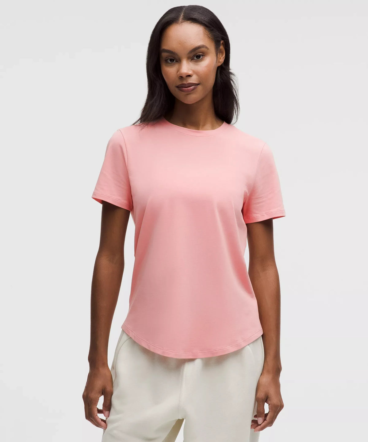 Camiseta con cuello redondo