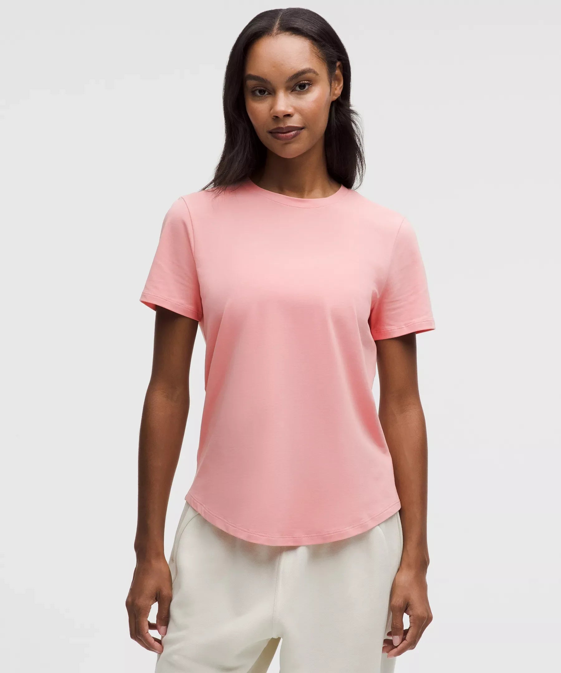 Camiseta con cuello redondo
