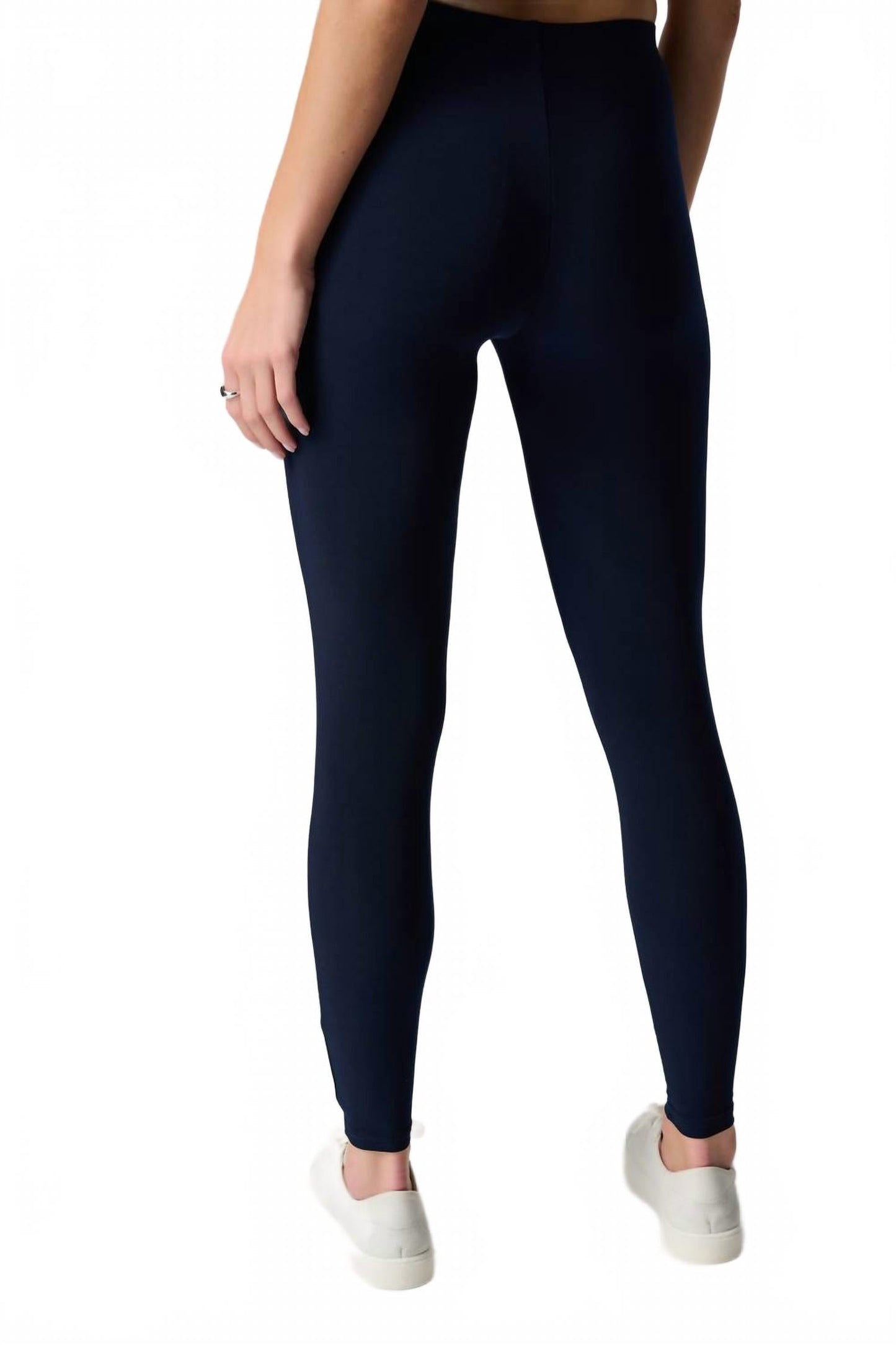Leggings de corte ajustado color azul marino