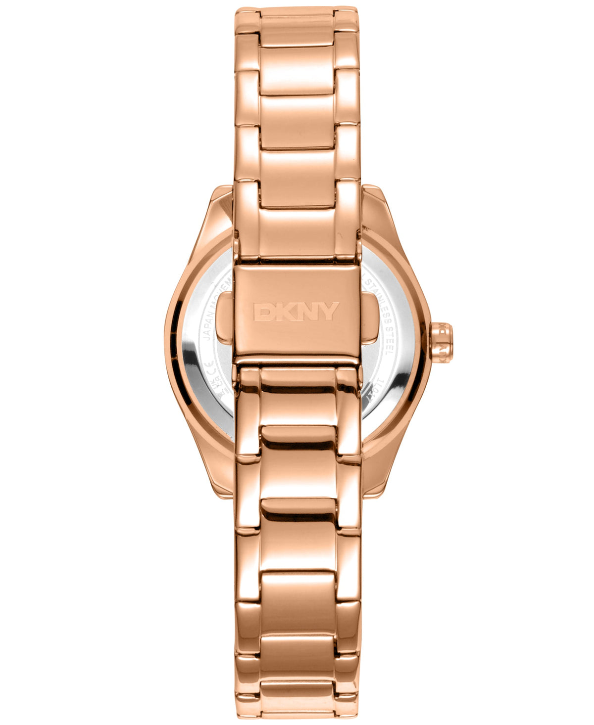 Reloj de mujer color oro rosa y plateado