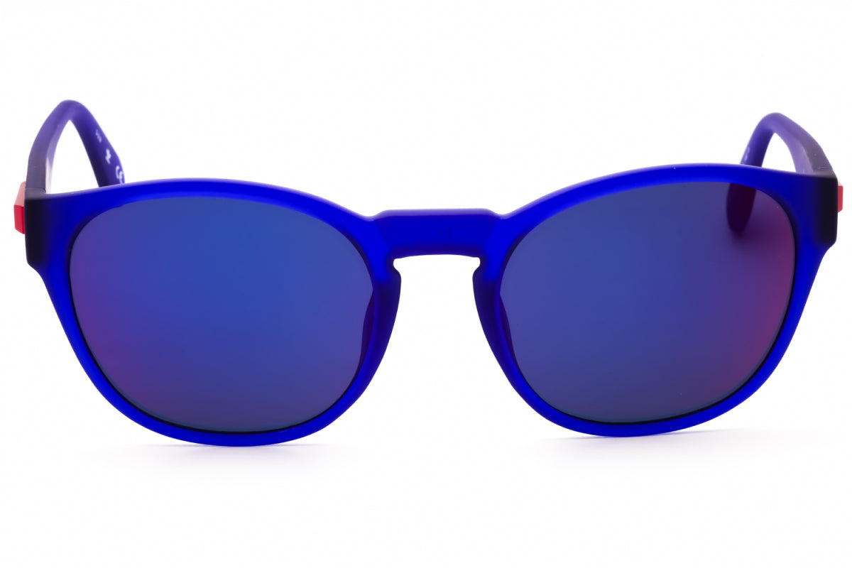 Gafas color azul y violeta