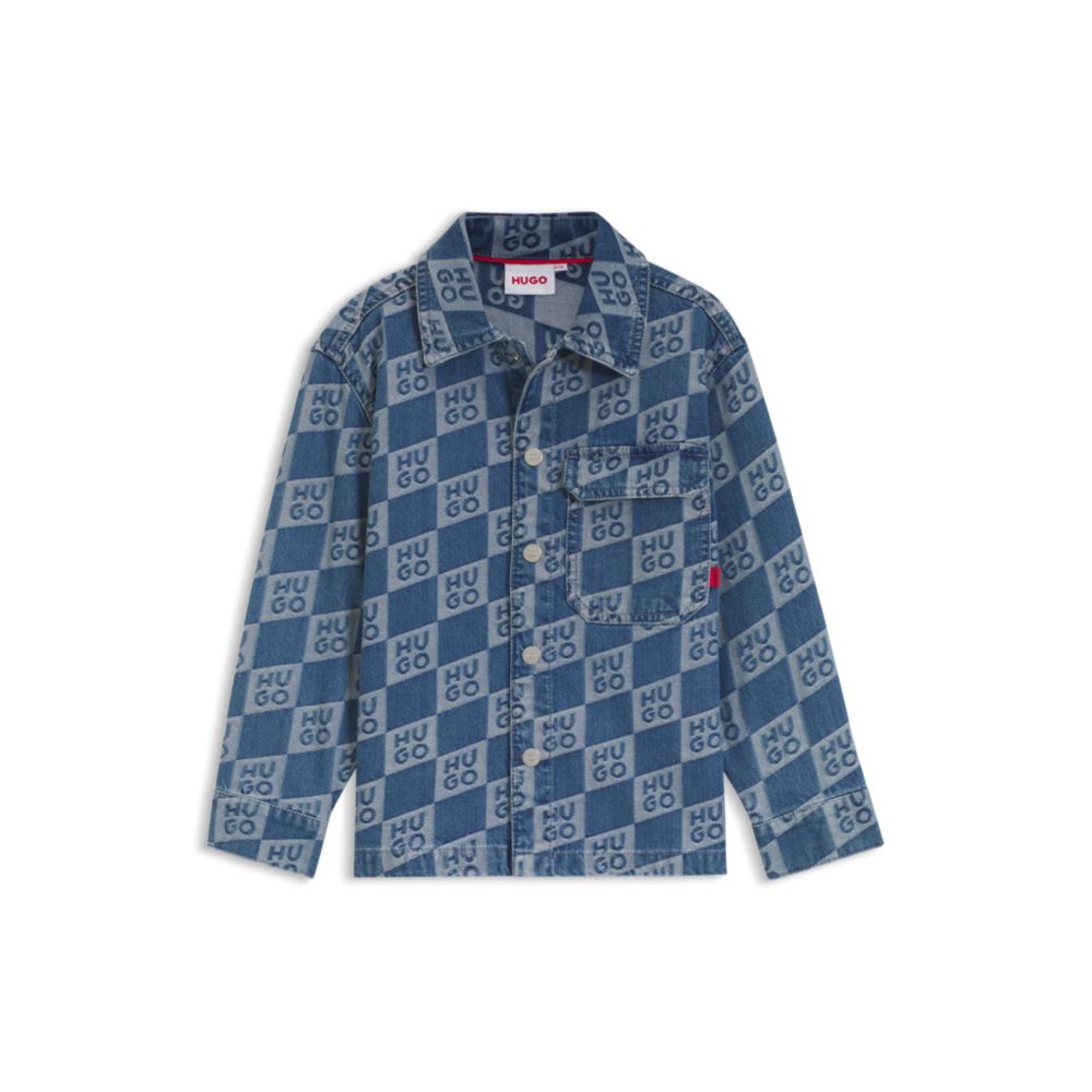 Camisa infantil de mezclilla
