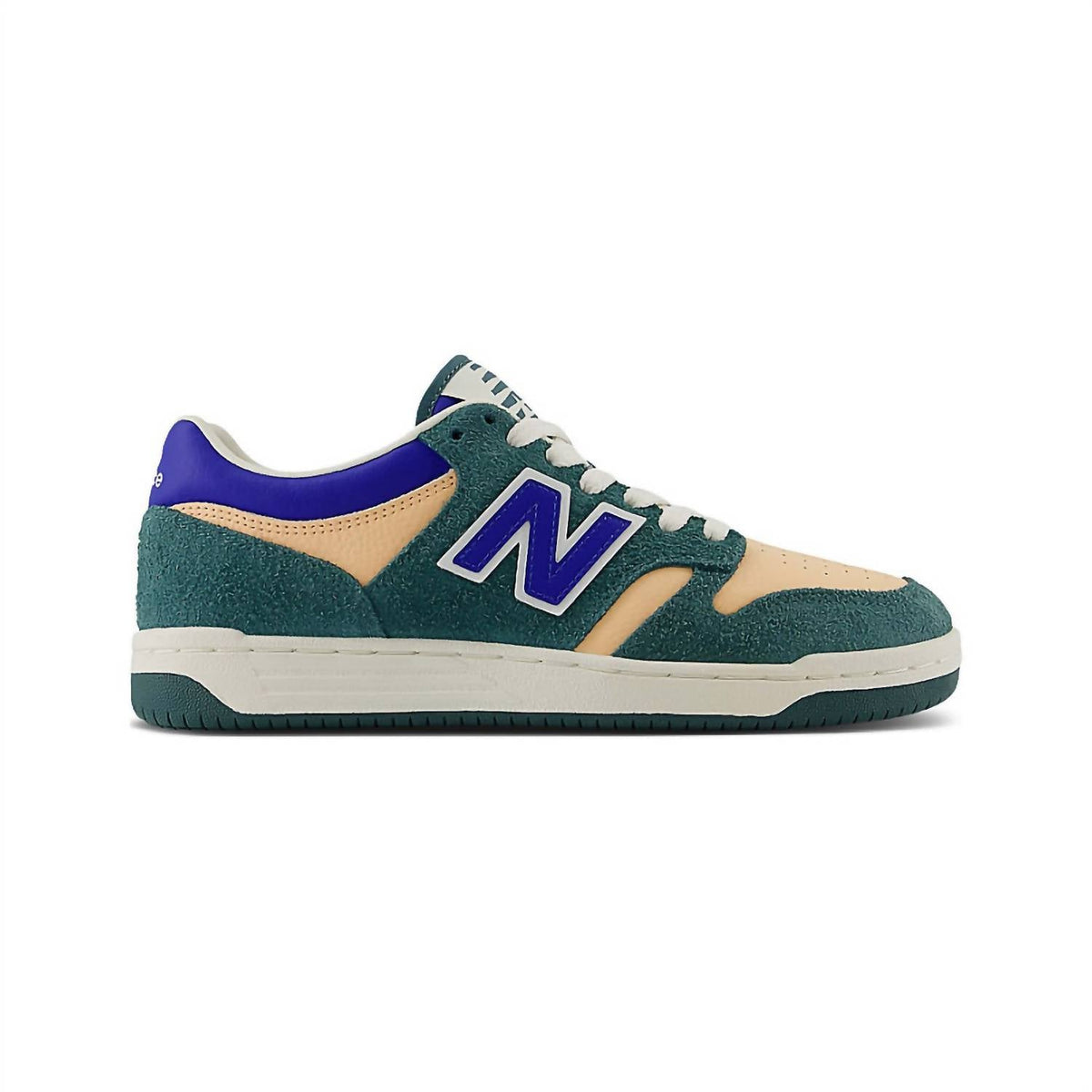 Tenis para niño color verde y naranja