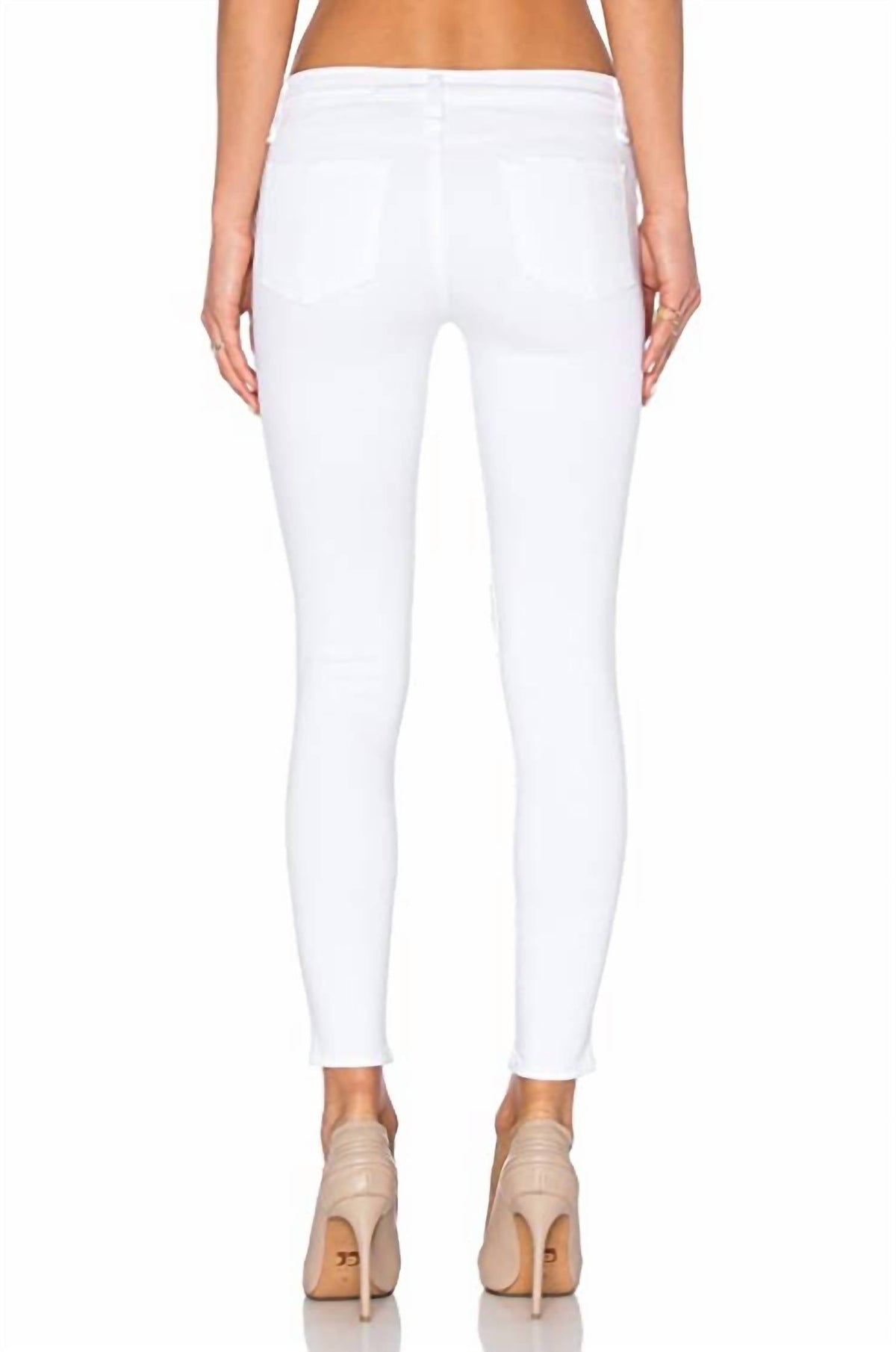 Jean color blanco