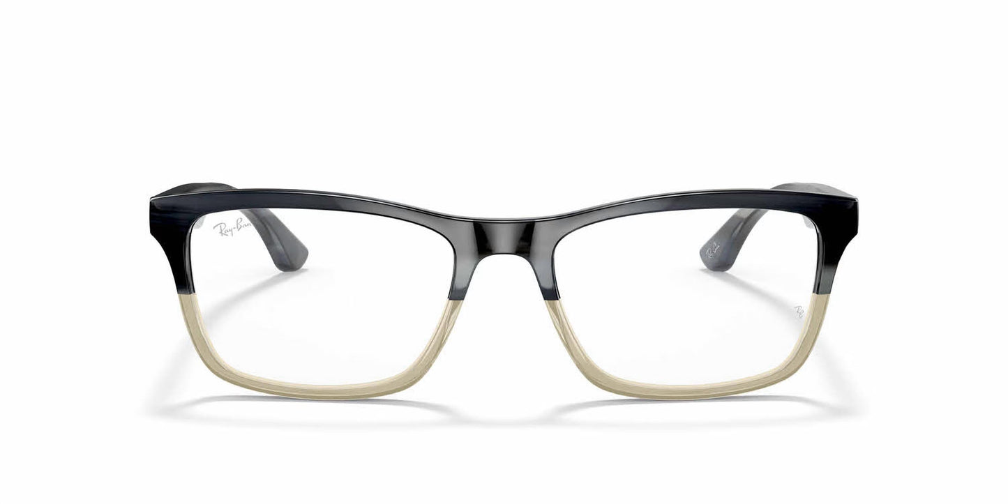 Montura para gafas de hombre color gris