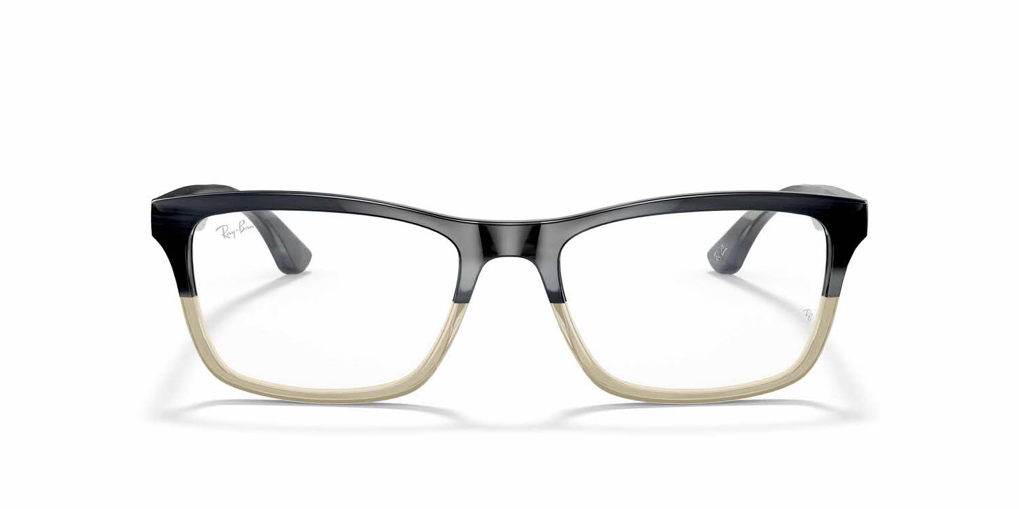 Montura para gafas de hombre color gris