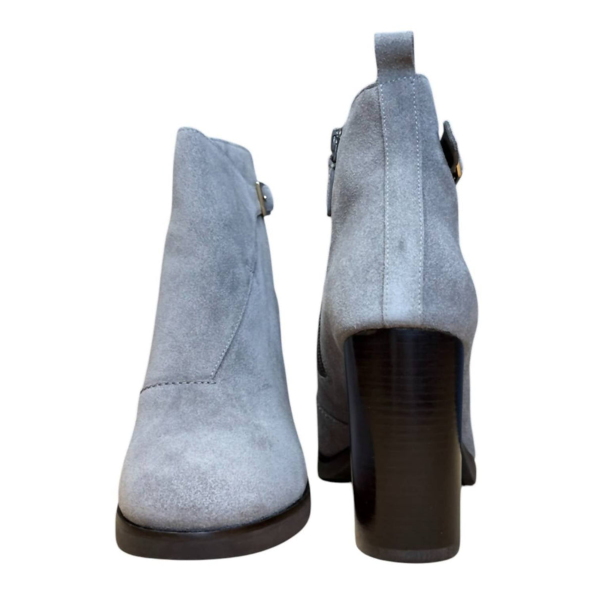 Botines de mujer de gamuza
