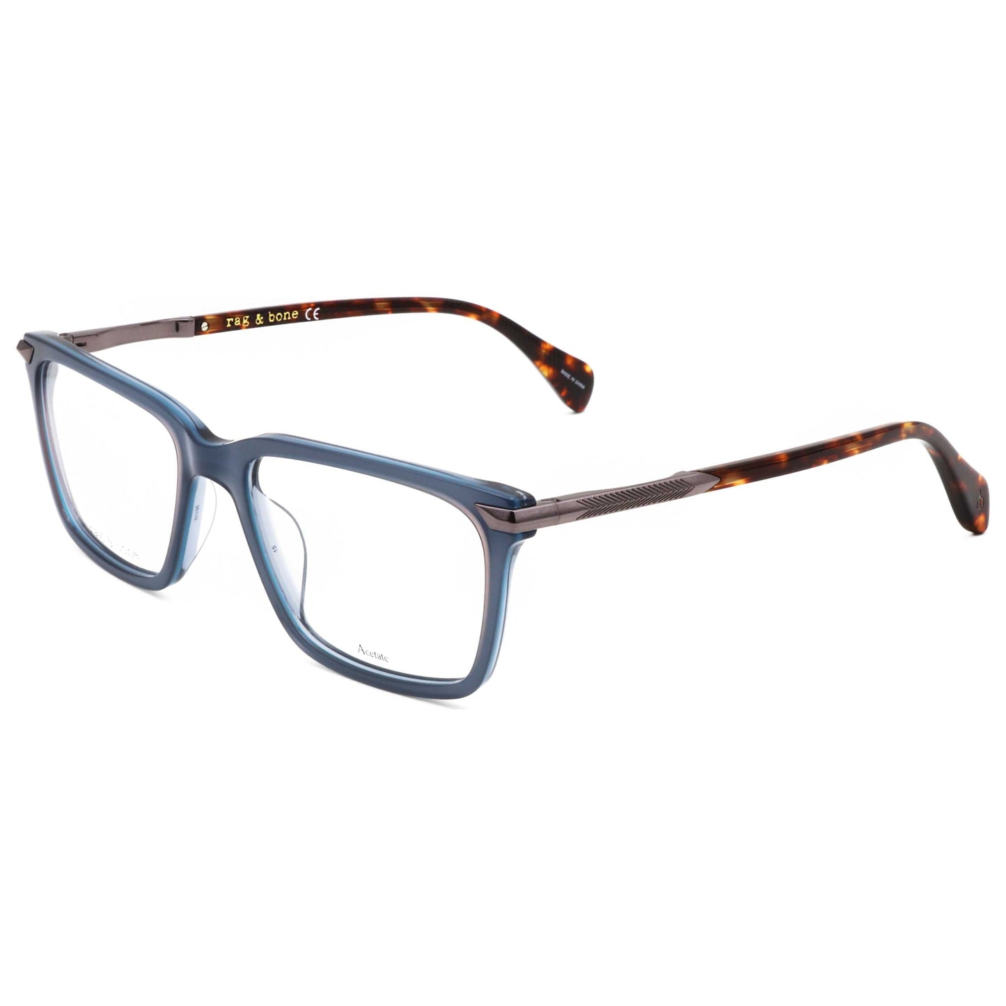 Montura para gafas de hombre 56 mm color azul